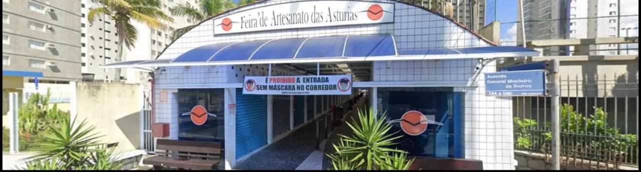 Asturias Praia Mar Guarujá Buitenkant foto